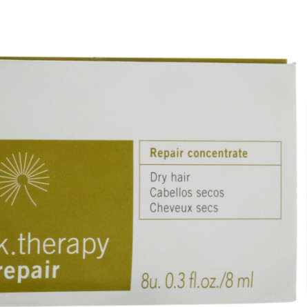 Відновлюючий концентрат для сухого волосся Lakme K.Therapy Repair Concentrate 8 шт х 8 мл