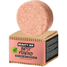 Твердий шампунь-мило для волосся і тіла Beauty Jar Best Friend 65 г mini slide 1