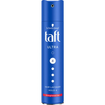 Лак для волос Taft Ultra мегафиксация 4 250 мл