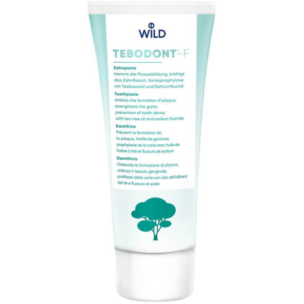Зубна паста Dr. Wild Tebodont-F з маслом чайного дерева і фторидом 75 мл