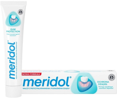 Зубная паста от кровоточивости десен Meridol 75 мл slide 1