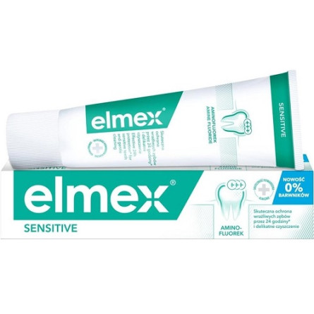 Зубна паста Elmex Sensitive з амінфторидом 75 мл