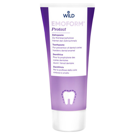 Зубная паста Dr. Wild Emoform Protect Защита от кариеса 75 мл slide 1