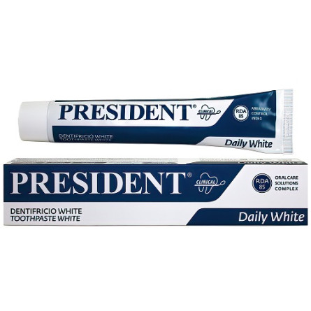 Зубная паста President White 75 мл