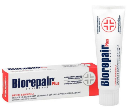 Зубная паста Biorepair Профессиональное избавление чувствительности 75 мл