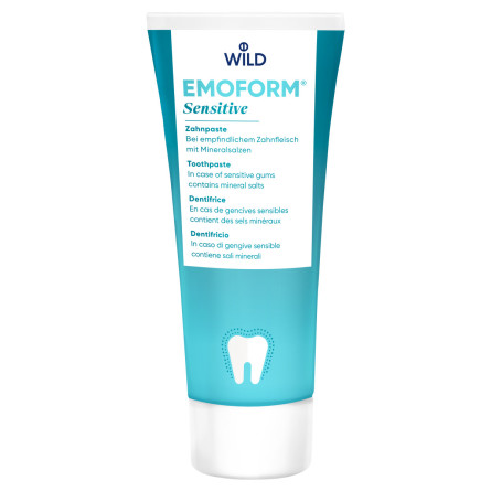 Зубная паста Dr. Wild Emoform Для чувствительных зубов 75 мл slide 1