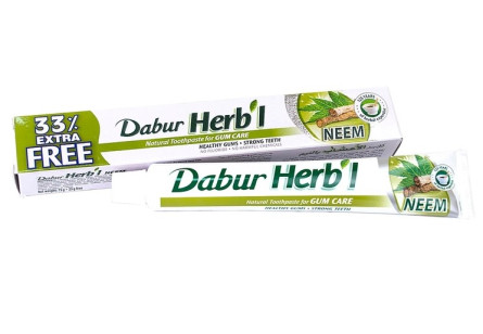 Зубна паста Dabur Herb'l Ніім 75 г + 25 г