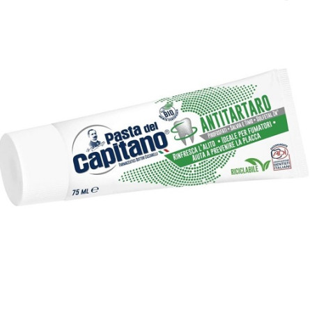 Зубная паста Pasta del Capitano Antitartar toothpaste Против зубного камня 75 мл