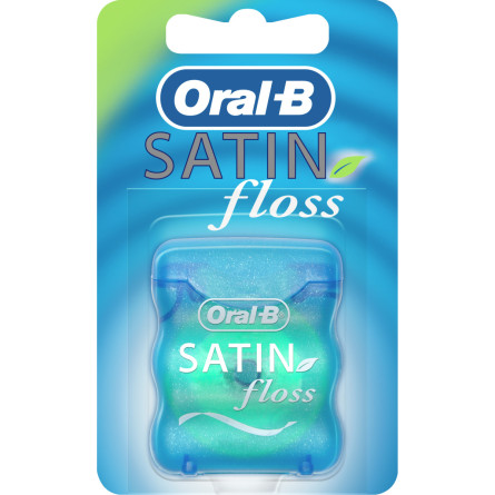Зубная нить Oral-B Satin Floss 25 м (5010622018258/5010622017947) slide 1