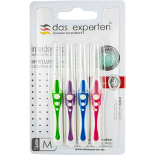 Набір щіток для брекетів Das Experten Interdental M size з ковпачком 4 шт. mini slide 1