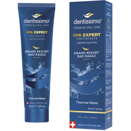 Зубна паста Dentissimo Spa Expert з термальною водою 75 мл slide 1