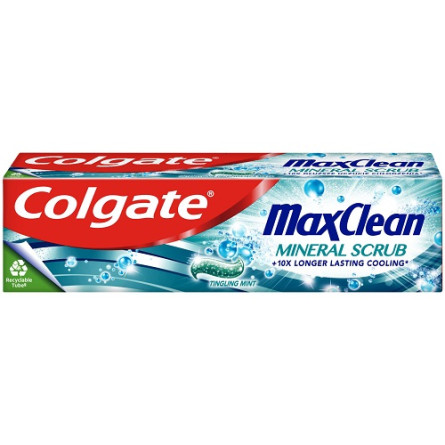 Зубная паста Colgate Max Clean Gentle Mineral Scrub Бережное очищение 75 мл slide 1