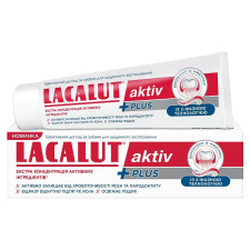 Зубная паста Lacalut Activ Plus 75 мл mini slide 1