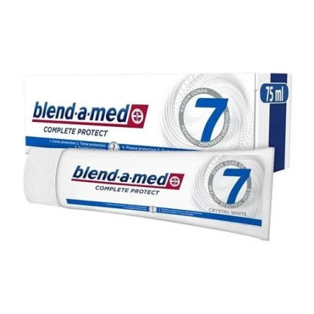 Зубная паста Blend-a-med Complete Protect 7 Кристальная белизна 75 мл slide 1