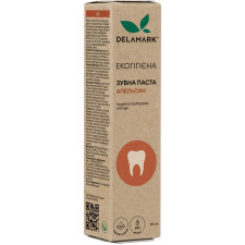 Зубна паста гігієнічна Delamark з ароматом солодкого апельсина 80 мл mini slide 1