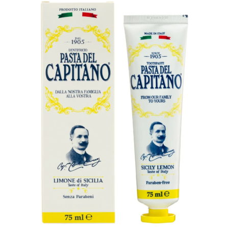 Зубна паста Pasta del Capitano 1905 Сицилійський лимон 75 мл