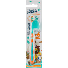 Дитяча зубна щітка Pasta del Capitano Junior 6+ М'яка Помаранчева mini slide 1