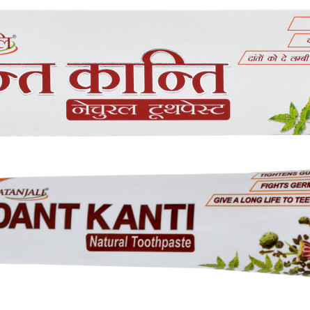 Зубна паста Patanjali Ayurved Dant Kanti Натуральна 200 г
