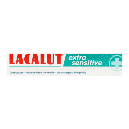 Зубна паста Lacalut Extra Sensitive 75 мл slide 1