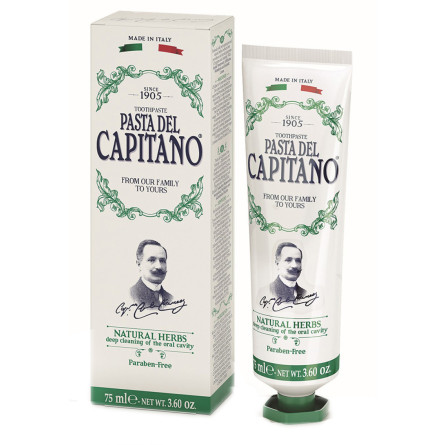 Зубна паста Pasta del Capitano 1905 Натуральні трави 75 мл