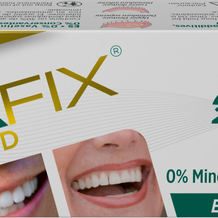 Крем для фіксації зубних протезів OlivaFix Gold з органічною оливковою олією 40 г