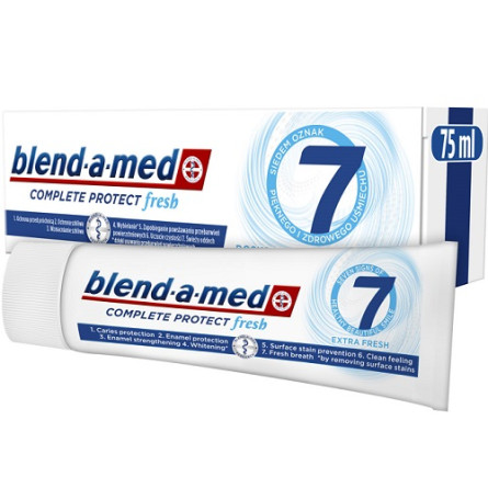 Зубна паста Blend-a-med Complete Protect 7 Екстрасвіжість 75 мл slide 1