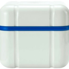 Контейнер с решеткою Curaprox для хранения съемных зубных протезов Синий 1 шт mini slide 1