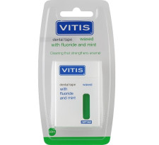 Зубная нить Dentaid Vitis лента 50 м mini slide 1