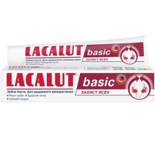 Зубная паста Lacalut basic Защита десен 75 мл mini slide 1