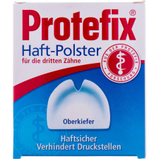 Фіксуючі прокладки для зубних протезів Queisser Pharma Protefix №30 верхня челюсть mini slide 1