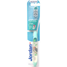Дизайнерська зубна щітка Jordan Individual Clean Бірюзова з пташкою mini slide 1
