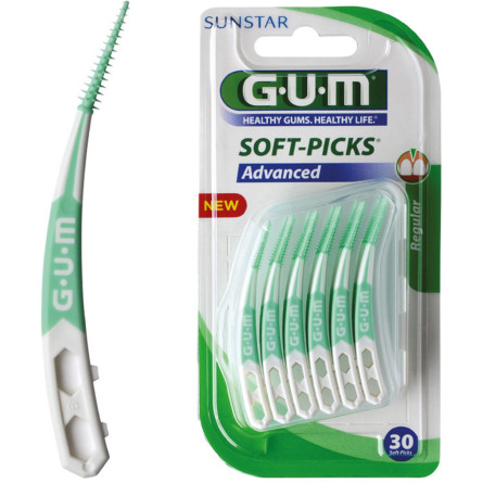 Набор межзубных щеток GUM Soft-Picks Advanced 30 шт