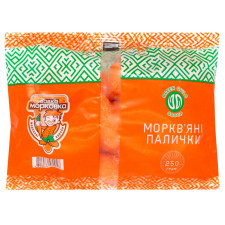 Морковные палочки Вовка Морковка 250г mini slide 1