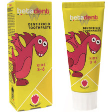 Зубная паста Betadent Raspberry Kids 3-6 75 мл mini slide 1
