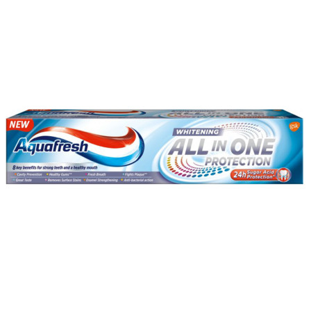 Зубна паста Aquafresh Захист Все в Одному Вибілююча 100 мл