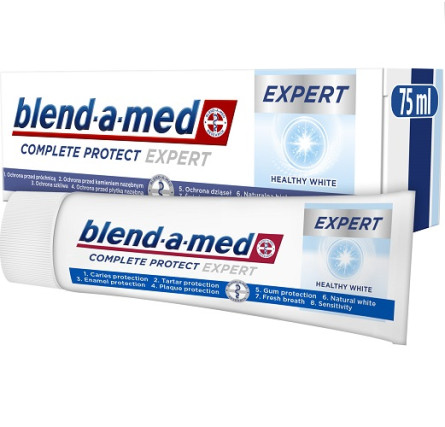 Зубная паста Blend-a-med Complete Protect Expert Здоровая белизна 75 мл slide 1