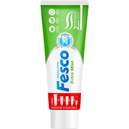 Зубна паста Fesco Extra Mint 250 мл