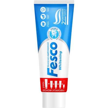 Зубна паста Fesco Whitening 250 мл