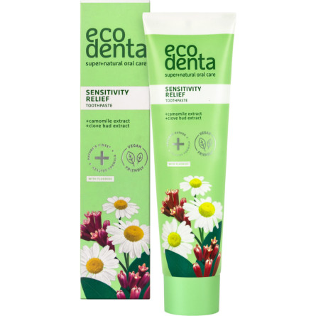 Зубна паста Ecodenta Green Line Reliefing Sensitivity Зняття чутливості 100 мл slide 1