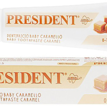 Детская зубная паста President Baby Caramel до 3 лет 30 мл slide 1