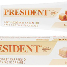 Детская зубная паста President Baby Caramel до 3 лет 30 мл mini slide 1