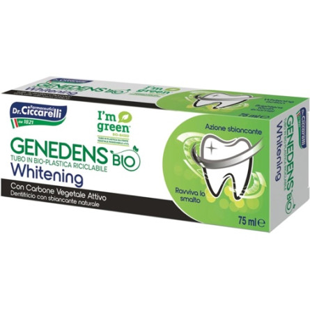Регенеруюча відбілююча зубна паста Dr. Ciccarelli Genedens Bio line 75 мл