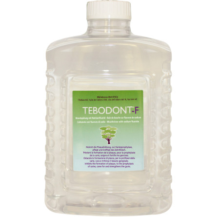 Ополаскиватель полости рта Dr. Wild Tebodont-F с маслом чайного дерева и фторидом подходит для Диспенсера 1500 мл (10.3478)