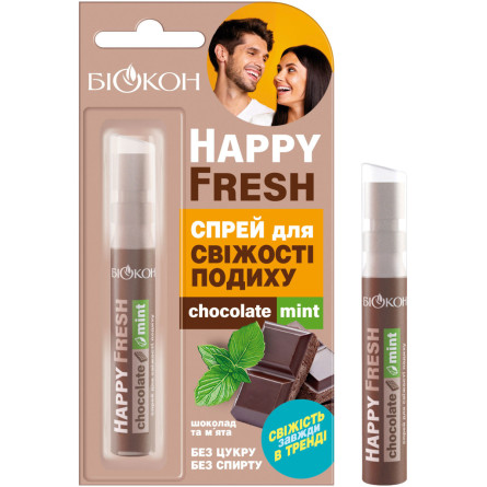 Спрей для порожнини рота Біокон Happy Fresh Chocolate mint 10 мл