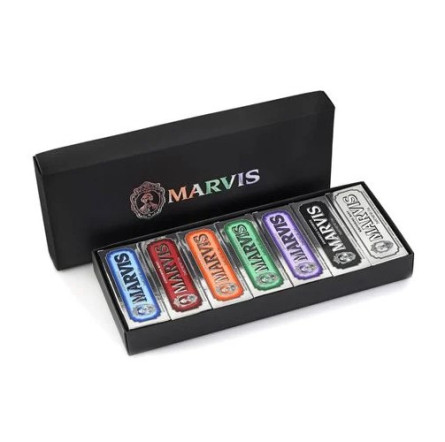 Подарочный набор зубных паст Marvis Ассорти 7х25 мл slide 1