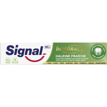 Зубная паста Signal Integral 8 Природная свежесть 75 мл slide 1