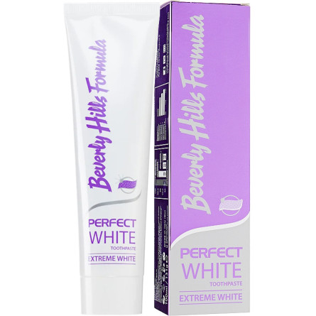 Зубна паста Beverly Hills Formula Perfect White Extreme White 100 мл slide 1
