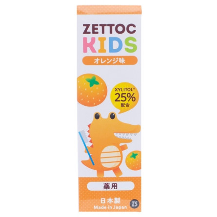 Зубна паста дитяча Zettoc Nippon Фруктовий мікс 60 г