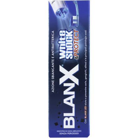 Зубная паста BlanX White Shock с Led колпачком 50 мл