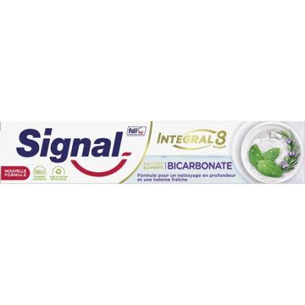 Зубна паста Signal Integral 8 Nature Elements Чистота та свіжість 75 мл slide 1